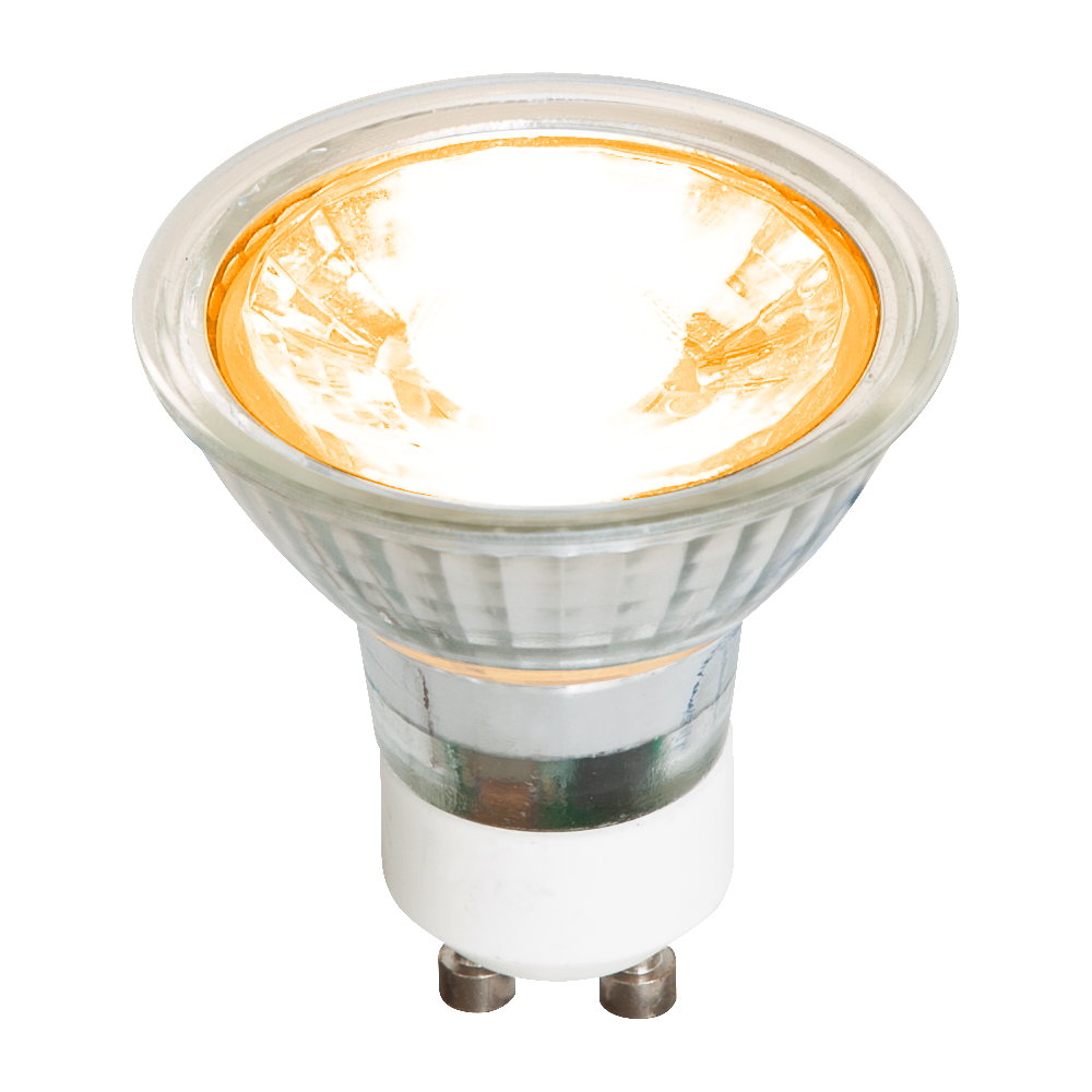 LED Leuchtmittel - GU10 - 230V/AC P-LED - 5W - 3000K - 380lm - 35°